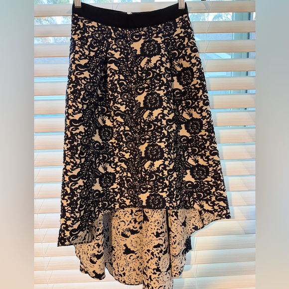Anthropologie Sachin Babi Vespertine Brocade High Low Skirt size 2 - Picture 4 of 6